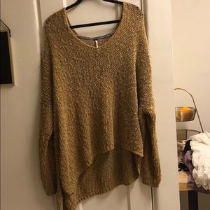 Oversized free people sweater